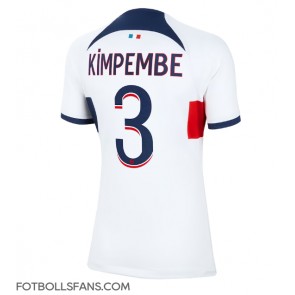 Paris Saint-Germain Presnel Kimpembe #3 Replika Bortatröja Damer 2023-24 Kortärmad